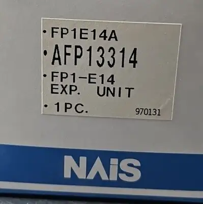 PANASONIC FP1E14A NAIS AFP13314 Expansion Unit. Loc3B-16