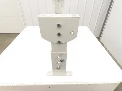 Hytrol HPS-6 43"W Conveyor Leg Stationary Floor Support 19-5/8" to 25-5/8" WHITE