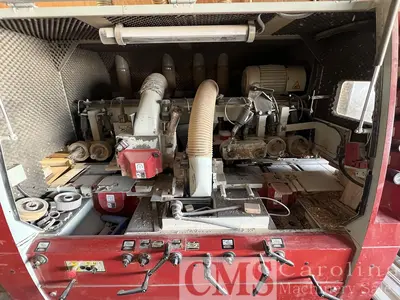 Used LEADERMAC LMC 518 SMARTMAC 5-HEAD MOULDER Woodworking Moulders North Carolina US | CAROLINA MACHINERY SALES #1262324