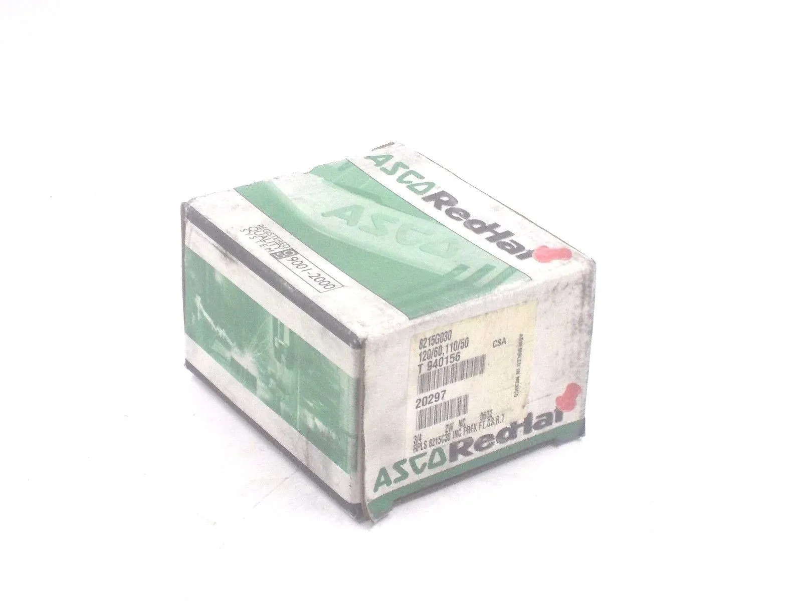 NEW ASCO RED HAT 8215G030 SOLENOID VALVE 3/4 8215G030