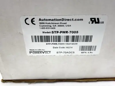 Used AutomationDirect STP-PWR-7005 DC Power Supplies Michigan US | Maverick Industrial Sales #1401725