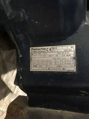 Rietschle SAP 350 Regenerative Air Blower 240-280/190-210mbar 300/360m3/hr 3PH