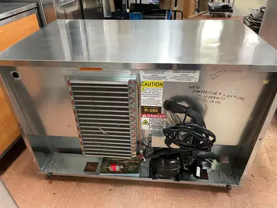 New | in-Stock Delfield Used Delfield UC4048P 48″ W Under counter Commercial Stainless Refrigerator 2 Door 115v Undercounter Refrigerators Illinois US | Falcon Restaurant Supply #1376368