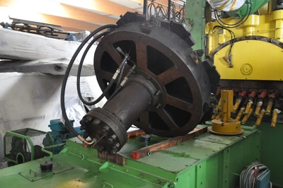 USED HAEUSLER HEAVY DUTY TUBE END FORMING