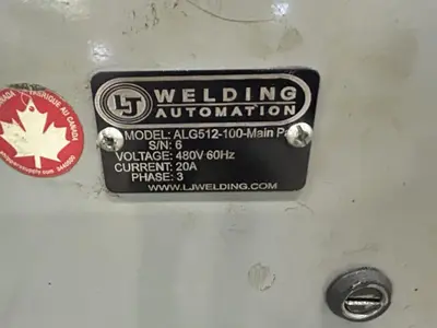 Used LJ WELDING AUTOMATION ALG-512-100-4 Welding Turning Rolls Georgia US | The Equipment Hub #806183