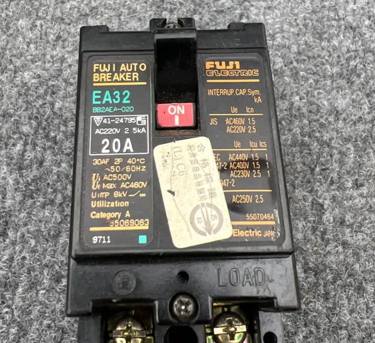 Used Fuji BB2AEA-020 Circuit Breakers California US | Davliegogo LLC #1705987
