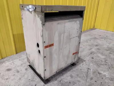 45 KW GENERAL ELECTRIC 480 <-> 240 VOLT TRANSFORMER: STOCK #23366