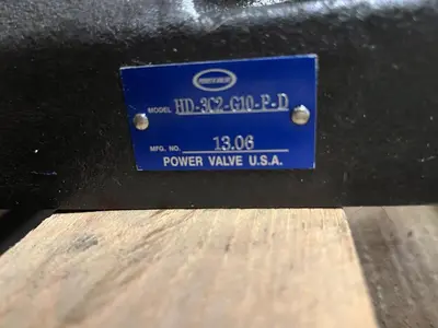 New | in-Stock POWER VALVE HD-3C2-G10-P-D Pump & Valve Parts Ohio US | Surplus Asset Holdings #1226342