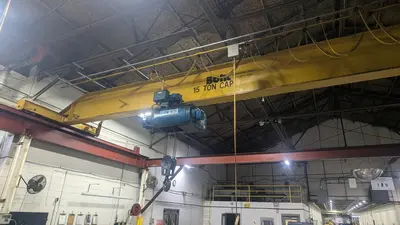 SHAW BOX 15 Ton Cranes - Overhead, Bridge | Highland Machinery & Crane (2)