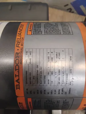 BALDOR-RELIANCE 50020502520802 General Purpose Motors | ESS Industrial Equipment Sales (3)