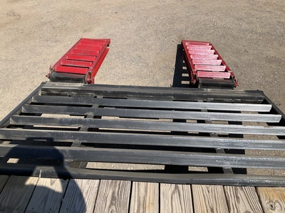2001 Towmaster TG-20 Equipment Trailer Flat Bed Trailer