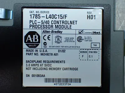 NEW ALLENBRADLEY 1785L40C15/F
