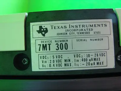 USED TEXAS INSTRUMENTS 7MT-300