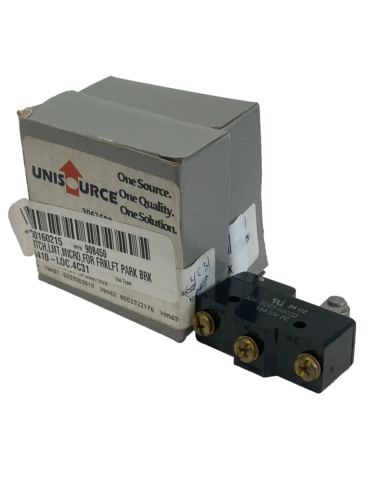 NEW LOT OF 2 UNISOURCE KH9015HRS LIMIT SWITCH