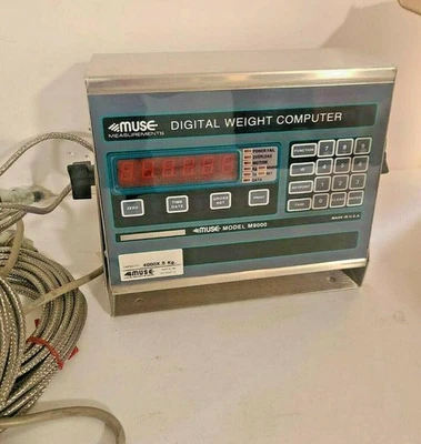 MUSE M9000 M8700 M7200-2.5K LOAD CELL DIGITAL WEIGHT COMPUTER CONTROLLER
