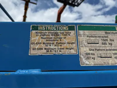 Used 2015 GENIE GS-5390 RT Scissor Lifters Utah US | Global Remarketing #1285368