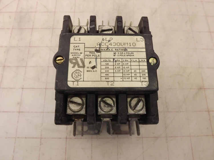 Used ARROW HART _UNKNOWN_ Contact Blocks Texas US | OCO Industrial #1721315