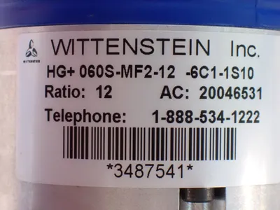 Used WITTENSTEIN HG+060SMF2126C11S10 Motors (misc) Ohio US | HGR 24 #1128481