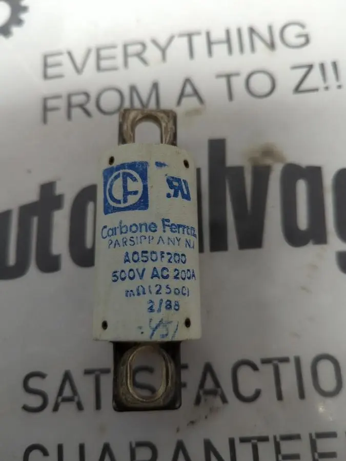 New | in-Stock FERRAZ SHAWMUT A050F200 Miscellaneous Equipment (Electrical & Power) | Surplus Asset Holdings #1199696