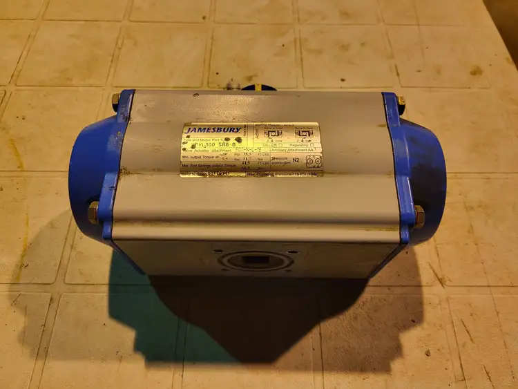 New | in-Stock JAMESBURY VPVL300 SR6-B Electric Motor Driven Actuators British Columbia CA | Lenmark #255272