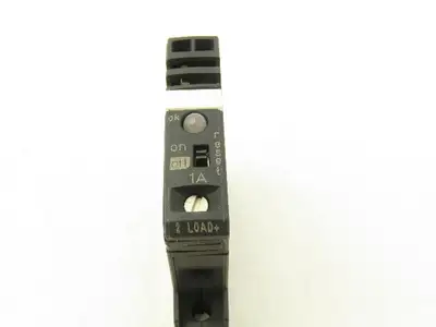 E-T-A ESX10-TB-101-DC24V-1A Circuit Breaker Protector 24VDC 1 Amp DIN Rail ETA
