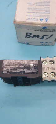 New | in-Stock Eaton EATON 22-DIL-E-XTMCX-FA22 AUXILIARY CONTACT BLOCK 4 POLE 10A 600V Circuit Breakers Arizona US | ASSET CONVERSION SPECIALISTS, INC. #1181227