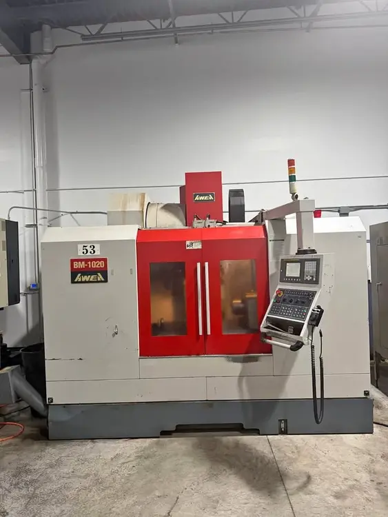 Used 2007 AWEA BM 1020 Vertical Machining Centers Ohio US | Toolquip, Inc. #1498232