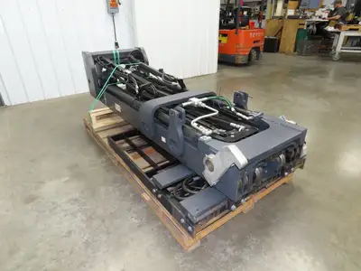 Linde E20C Forklift Mast Class II 4 Stage 4 Lever 258.5" Lift 2155 lbs Max
