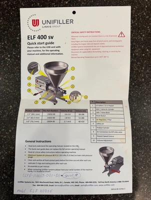 USED 2023 UNIFILLER ELF 400