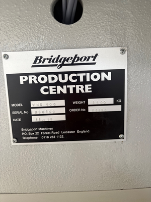Bridgeport VMC 500/16