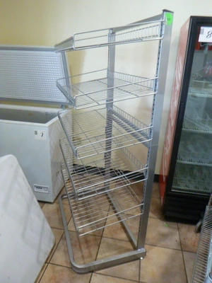 5-Tier Wire Display Rack