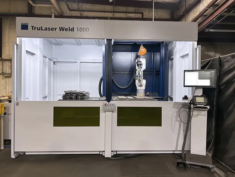Used 2023 TRUMPF TRULASER WELD 1000 Welding Chambers Illinois US | Machinery Marketing International #1439375