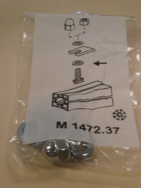 New M1472.37 Hammer Head Screw (for System Groove 4.3mm) QTY 10