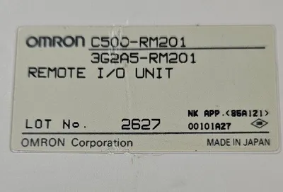 Omron C500-RM201 Remote I/O Module Loc 3E-27