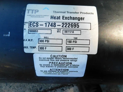USED THERMAL TRANSFER PRODUCTS ECS-1748-222695
