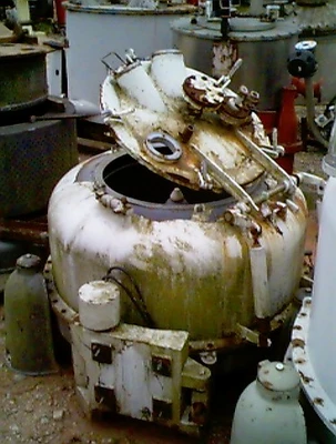 Ferrum 1.2M Diam Halar Lined Basket Centrifuge