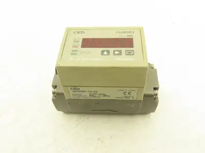 CKD Fluerex WFK5027-15-A5 Karman Vortex Flow Meter Sensor 3-27L/min Rc 1/2"