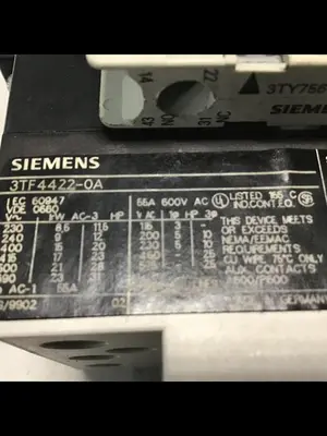 USED SIEMENS 3TF4422-0A
