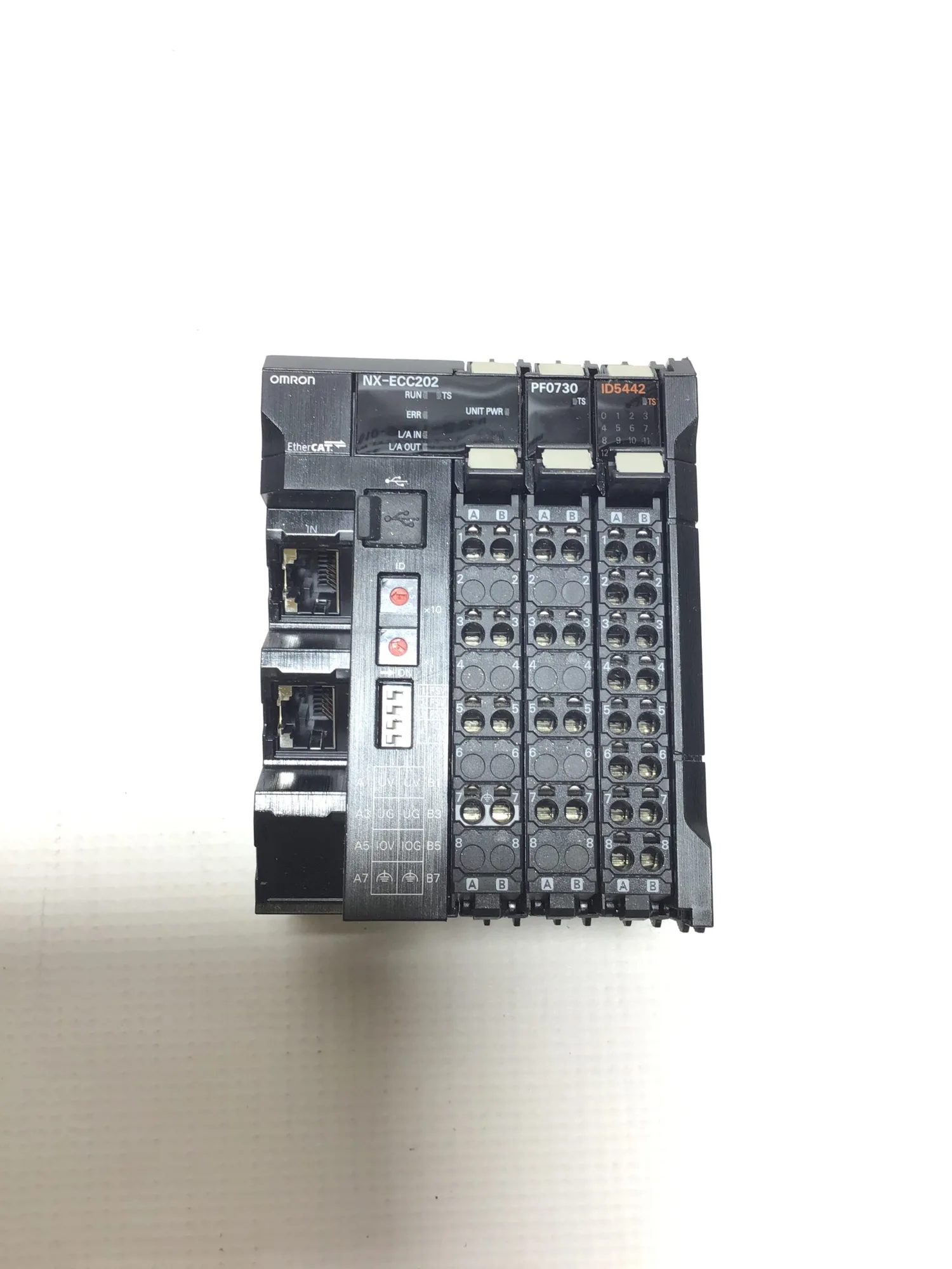 Omron NX-ECC202 EtherCAT Communication Coupler Unit