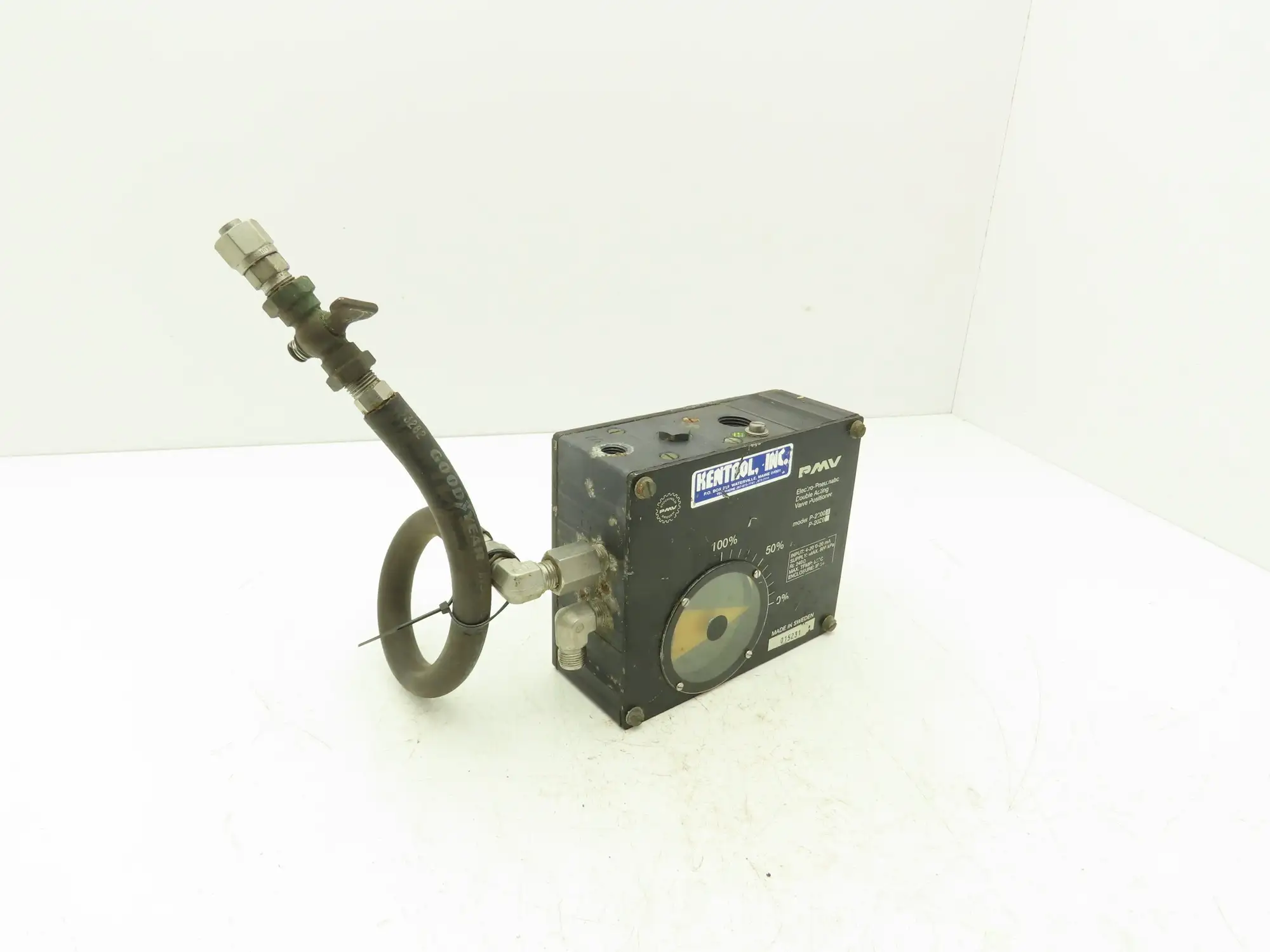 PMV P-2000 Electro-Pneumatic Valve Positioner Double acting 4-20ma