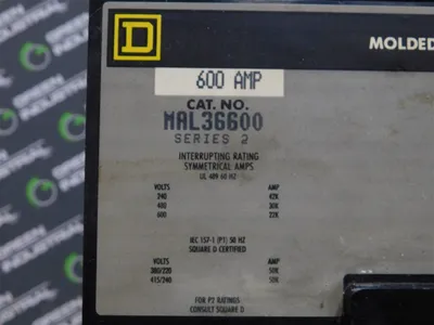 USED SQUARE D MAL36600