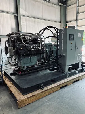 Used 2020 SAUER WP6208 Lubricated Reciprocating Air Compressors Georgia US | The Equipment Hub #420134
