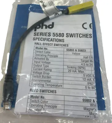 NEW PHD 55823-1 PROXIMITY SWITCH 558231