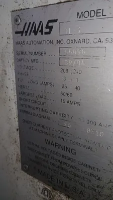 2004 HAAS TL-1 Lathes, CNC | Great American Equipment Company (11)