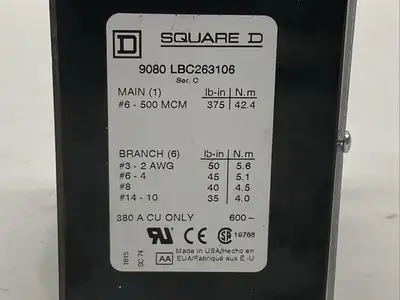 Used Schneider Electric 980LBC263106 Terminal Blocks Michigan US | Maverick Industrial Sales #1460768