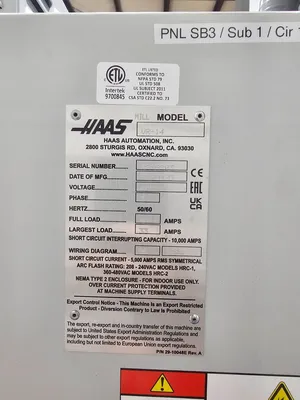 2025 HAAS VR-14 MACHINING CENTERS, CNC, 5-AXIS OR MORE | Turner's Machinery (2)