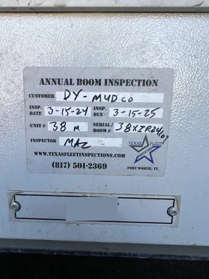 Used 2024 DY 38X-5ZR Concrete Pumps Colorado US | Concrete Pump Depot #1394063
