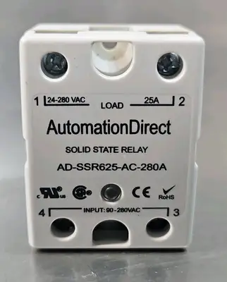 Automation Direct AD-SSR625-AC-480A Solid State Relay Loc4C38