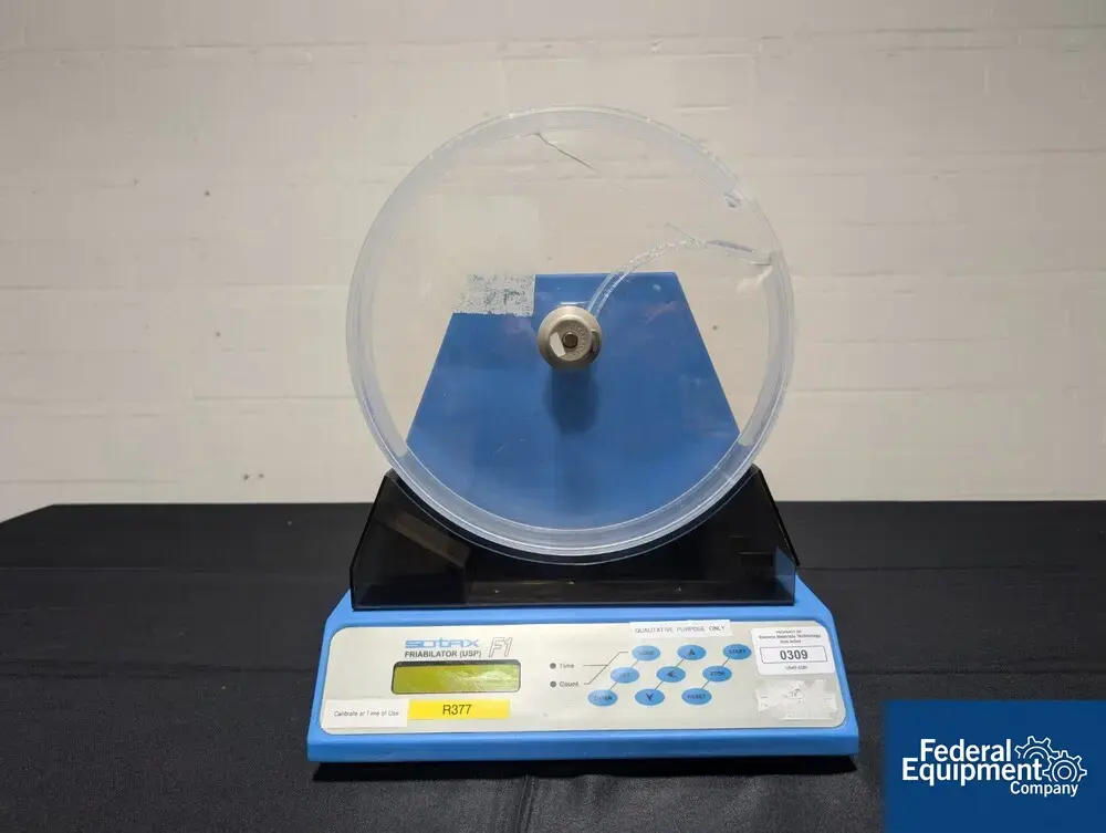 USED Sotax Sotax Friability Tester, Model F1