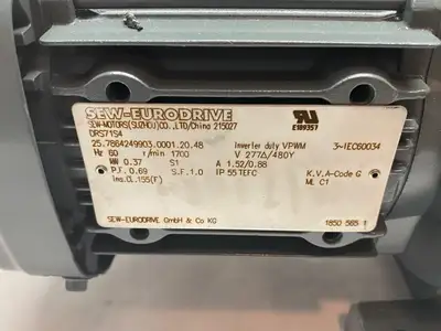 USED SEW-EURODRIVE INVERTER DUTY GEARMOTOR